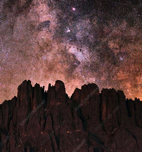 Milky Way Over The Dolomites Stock Image C0145271 Science Photo