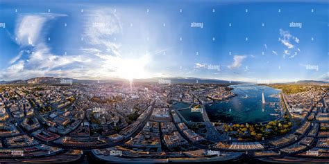 360 ° Ansicht Auf Genfer Altstadt 20 Gigapixel Panorama 360 Panorama