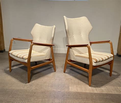 Vintage Bovenkamp Set Of 2 Easy Chairs By Arnold Madsen And Henry