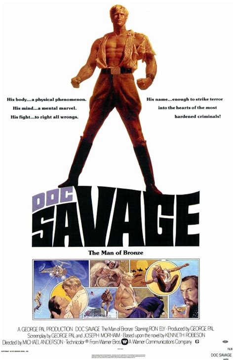 Doc Savage The Man Of Bronze 1975 Imdb
