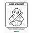 Safety Coloring Printable For Kids  Wear A Seatbelt Pics4Learning