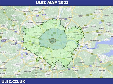 Ulez Map 2023 2 