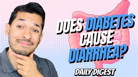 Does High Sugar Diabetes Cause Diarrhea Youtube