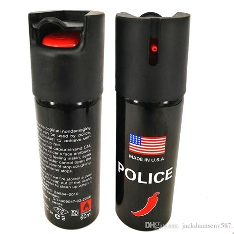 Police Force Pepper Spray For Self Defense Outdoor Safety Pepper Spray Lady Safe 60 Ml Maximum