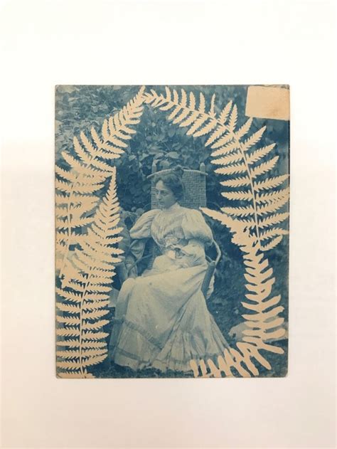 Pictured Here Is A Cyanotype Discovered By Contractor Elissa Jerome