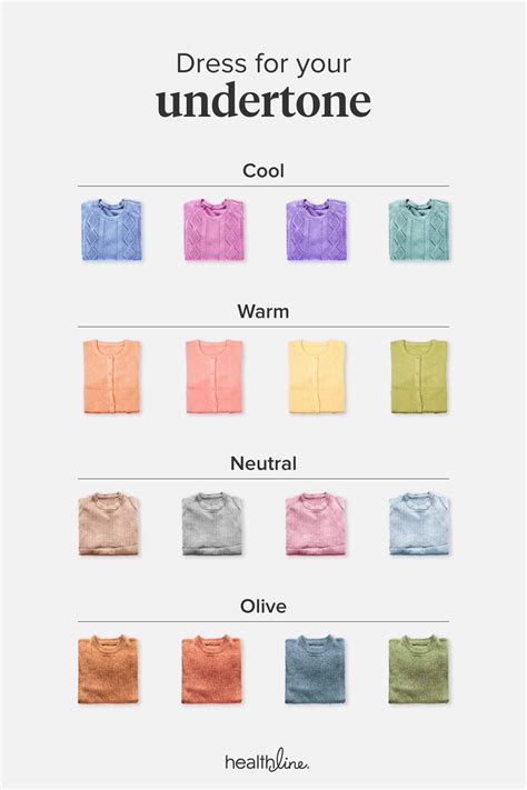 Skin Undertones Chart Warm Cool Neutral Olive And More Colors