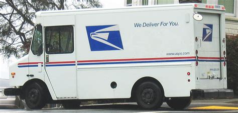 Fileunited States Postal Service Truck Wikipedia The Free