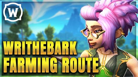 Wow Dragonflight Writhebark Farming Route Import String Guide Youtube