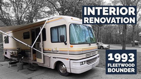 1993 Fleetwood Bounder Rv Renovation Walk Through Youtube