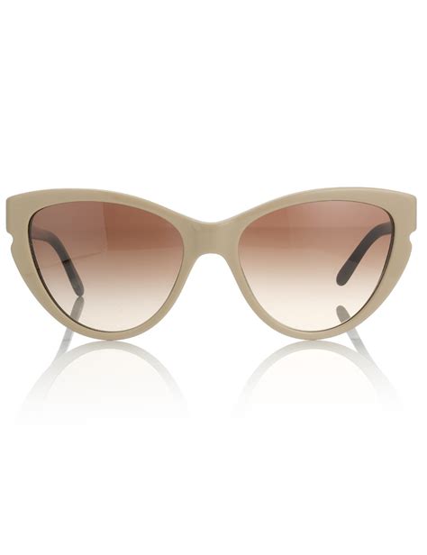 Stella Mccartney Nude Cateye Sunglasses In Natural Lyst