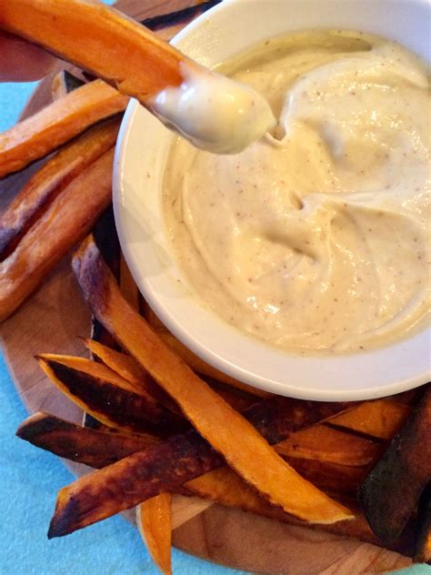 This sweet potato fry dipping sauce with mayo and maple syrup is the perfect compliment to those crispy, orange sticks of sweet potato. Baked Sweet Potato Fries with Creamy Maple Mustard Dipping ...