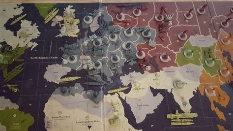 Axis And Allies Revised German Strategy Youtube