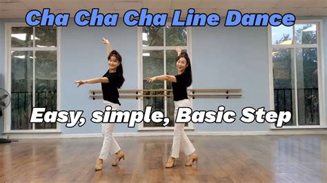 Basic Cha Cha Cha Line Dance Youtube