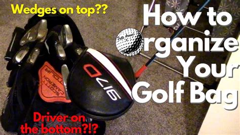 How To Set Up 14 Club Golf Bag Bag Poster