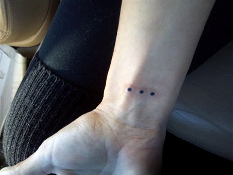 The Three Dots Tattoo Meaning Tattoo Ideas Now Vrogue