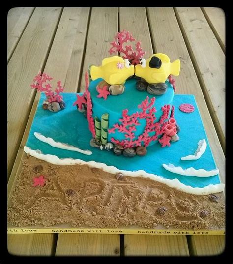 The Reef Decorated Cake By Sugar Addict By Alexandra Cakesdecor