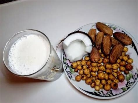 How To Make Tiger Nuts Dates And Coconut Milk KAYAN MATA YouTube