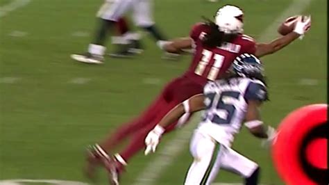 The Best Catch Of Larry Fitzgeralds Career Youtube