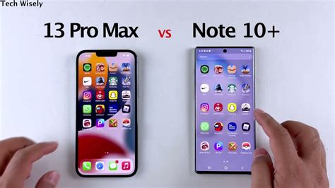Iphone 13 Pro Max Vs Note 10 Speed Test Youtube