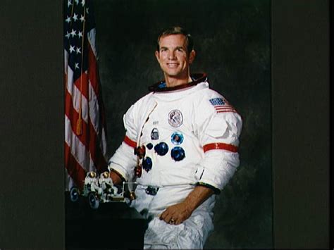 Portrait Of Astronaut David R Scott