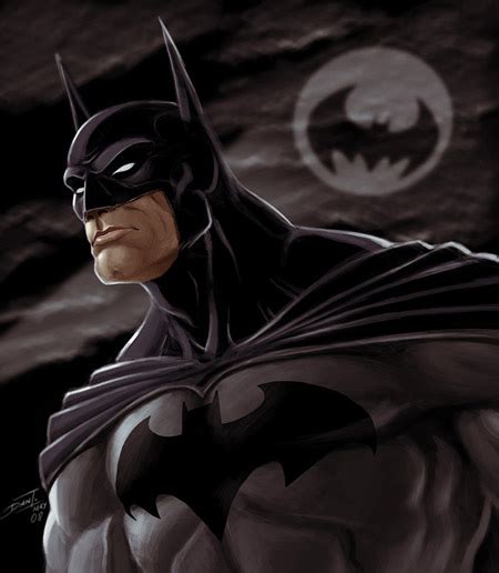 30 Amazing Batman Illustrations And Digital Paintings Butbetblog