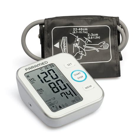 Automatic Upper Arm Blood Pressure Monitor By Paramed