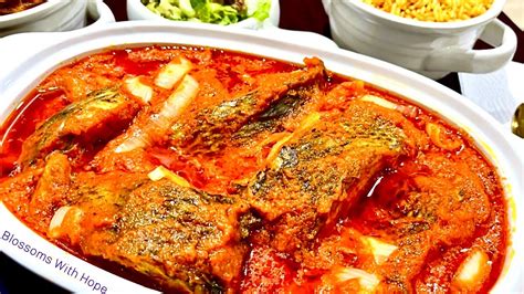 Easy And Delicious Nigerian Fish Stew Recipe Tilapia Fish Stew
