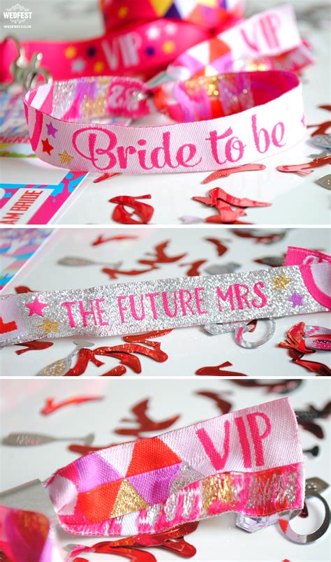 Hen Party Wristbands And Bachelorette Party Wristbands Wedfest