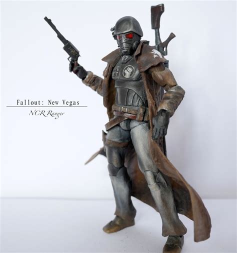 Artstation Fallout New Vegas Custom Ncr Ranger Action Figure Michael Enea Fallout Fan Art