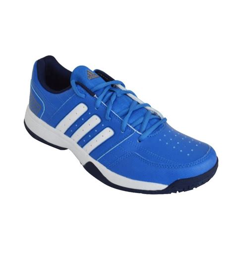 Adidas Blue Meshtextile Tennis Sport Shoes Buy Adidas Blue Mesh