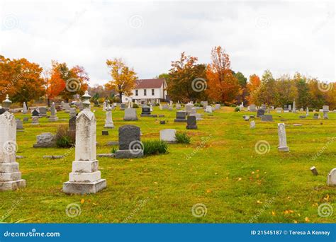 Cemetery In Pennsylvania Stock Image Image Of Graveyard 21545187