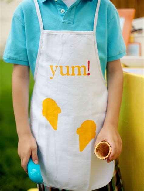 Diy Ice Cream Apron Kim Byers