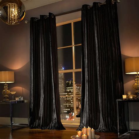 Black Velvet Curtains Uk | Home Design Ideas