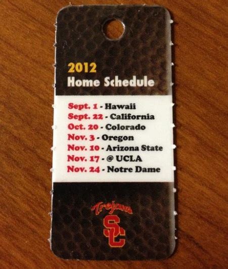 Usc Schedule Lists Ucla As Home Game