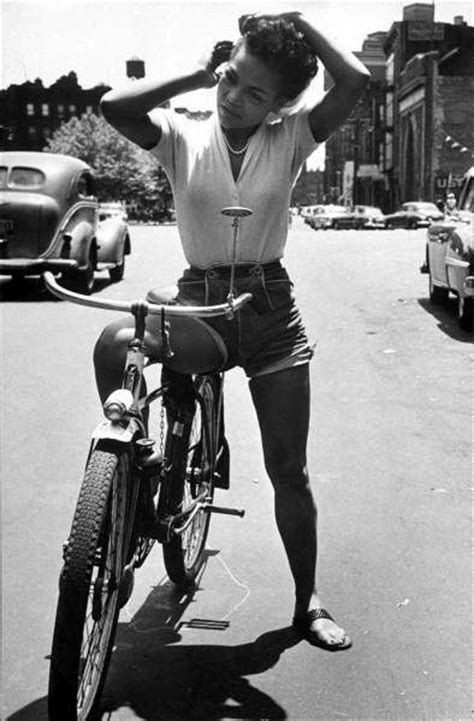 Biker Chick Eartha Kitt 1950s Vintage Hollywood And Abroad