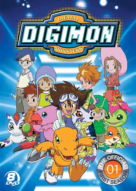 Official Digimon Adventure Complete First Season Reino Unido Dvd