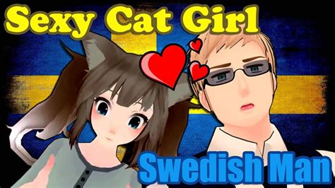 Sexy Cat Girl E Dates Swedish Man In Vr Youtube