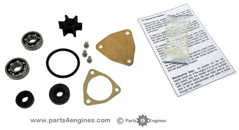 Yanmar 3ym30 Raw Water Pump Impeller Service And Rebuild Kits