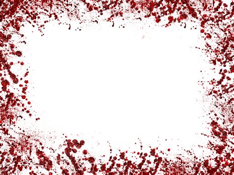 Download Splatter Frame Blood Border Png Full Size Png Image Pngkit