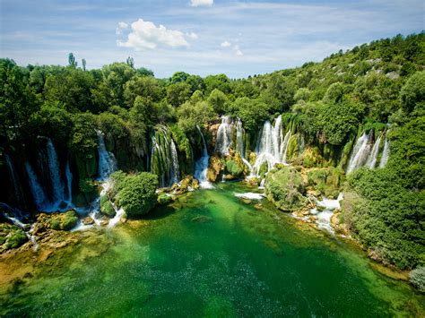 Kravica Waterfalls Around Mostar Mostar
