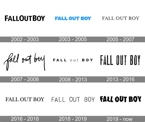 Fall Out Boy Logo And Symbol Meaning History Png Brand