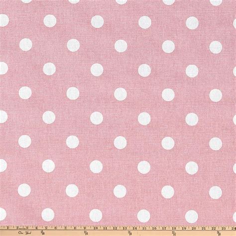 Premier Prints Polka Dot Baby Pink Discount Designer Fabric