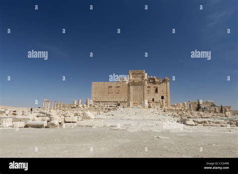 Ancient Ruins Of Palmyra Syria Stock Photo Alamy