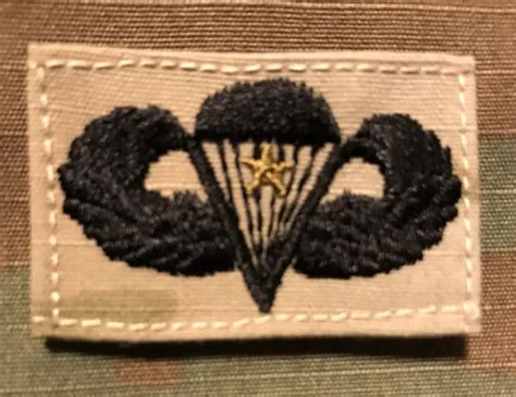 Us Army Basic Combat Parachutist Badge 1st Award Ocp Sew On 500
