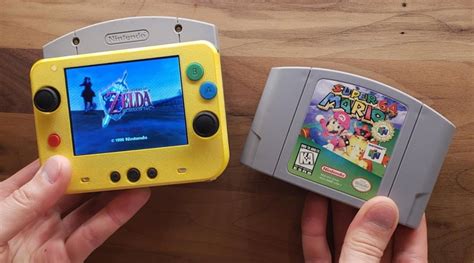 Console Modder Creates The Smallest Most Portable Nintendo 64 Handheld