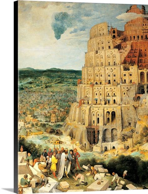 Tower Of Babel By Pieter Bruegel The Elder 1563 Kunsthistorisches