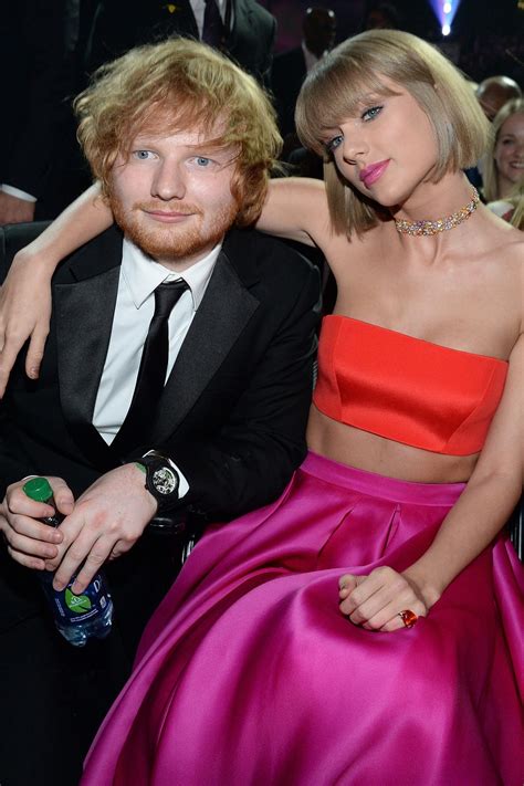 Ed Sheeran And Taylor Swift Kissing