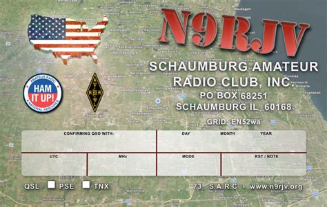 N9ijs Custom Qsl Card Design For Ham Radio