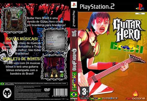 Guitar Hero Brasil Ps2 [ G1472 ] Bem Vindo A à Nossa Loja Virtual