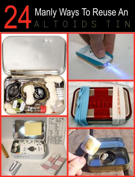 24 Manly Ways To Reuse An Altoids Tin Homestead And Survival